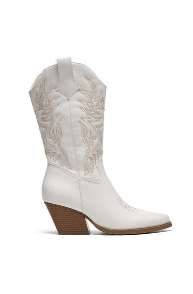Cowboy Western Boots White