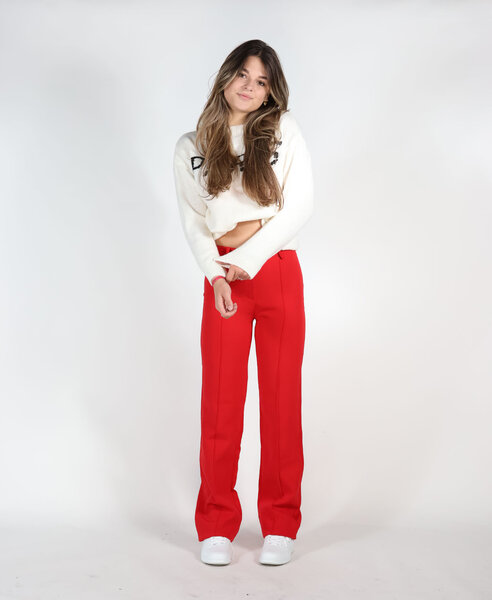 Sanne Stripe Pants Red  (TALL)