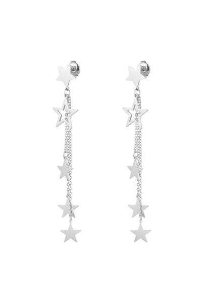 Starry Night Earrings Silver