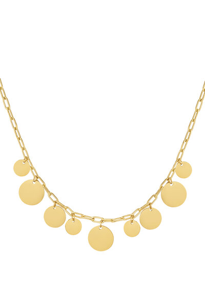 Necklace Circles Gold