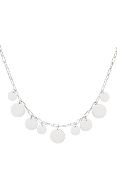 Necklace Circles Silver
