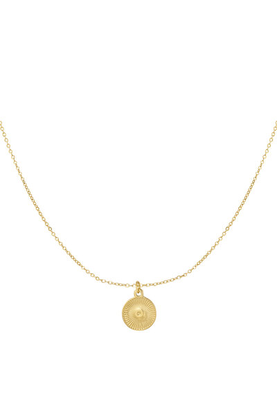 Necklace coin Gold