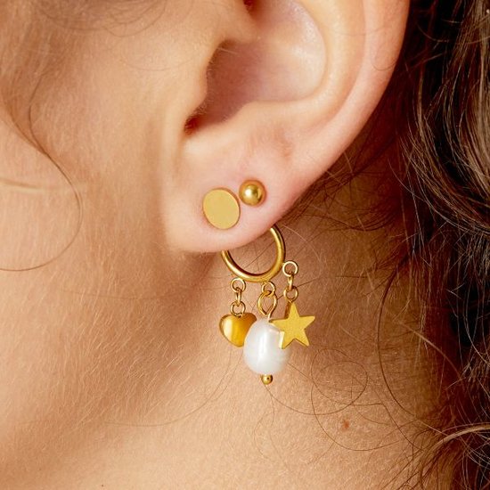 Earrings Happy Vibes Gold