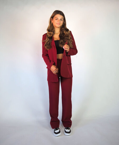 Sanne Pants Bordeau 