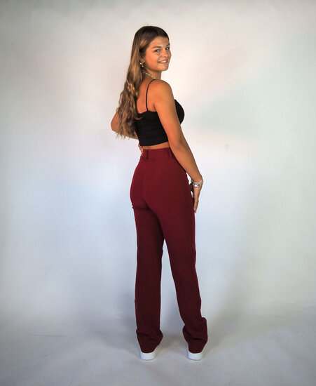 Sanne Pants Bordeau 
