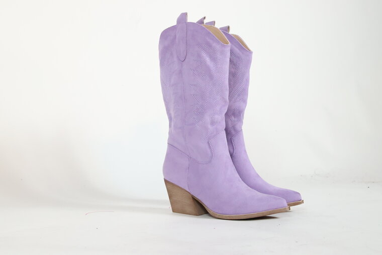 Cowboy Boots Purple