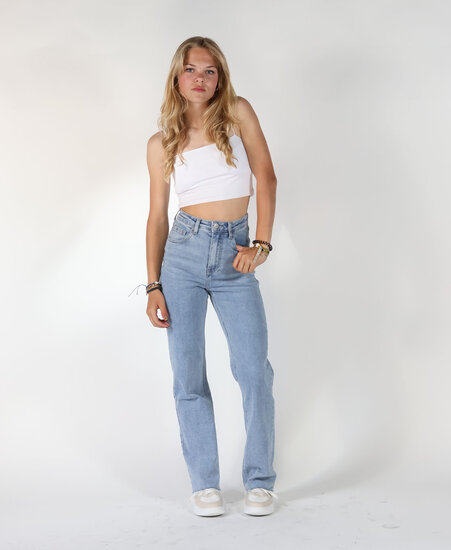 Straight Leg Jeans Blue 1820 