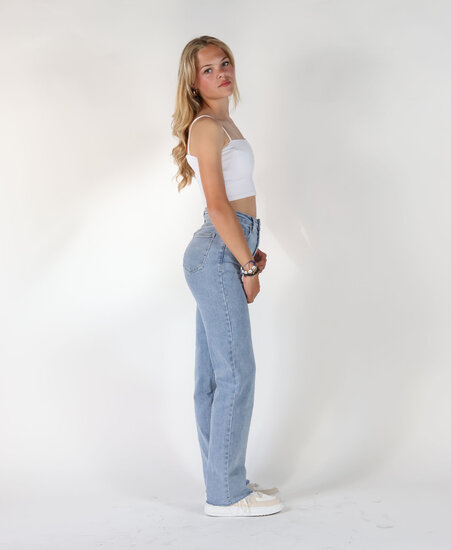 Straight Leg Jeans Blue 1820 