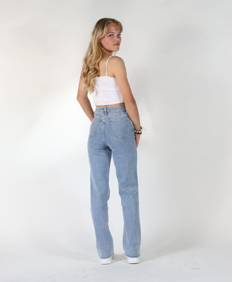 Straight Leg Jeans Blue 1820 