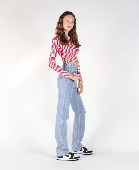 High Waist Straight Leg Jeans 2178 (TALL) 