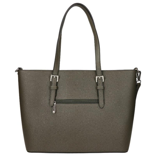Flora en Co Saffiano Bag Khaki