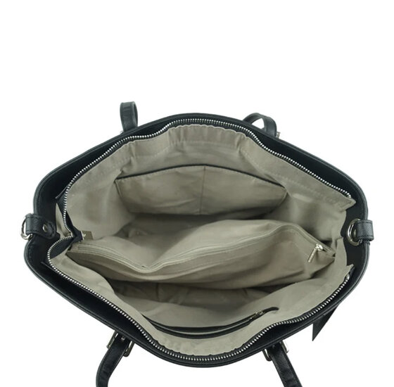 Flora en Co Saffiano Bag Camel 