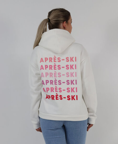 Apr&eacute;s Ski Hoodie White