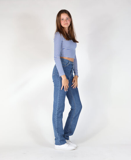 High Waist Straight Leg Jeans 2103 (TALL)