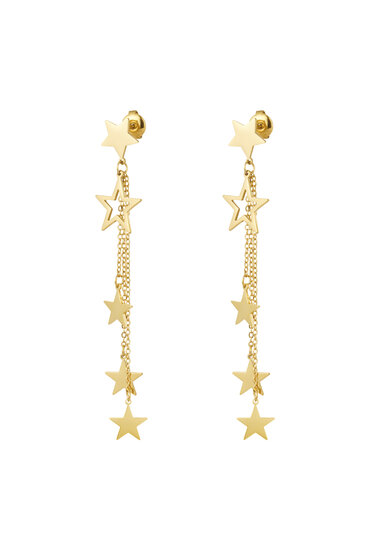 Starry Night Earrings Gold