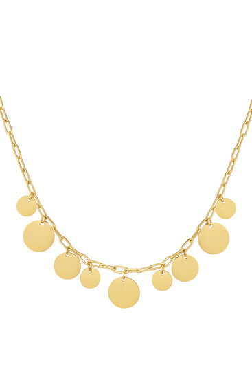 Necklace Circles Gold