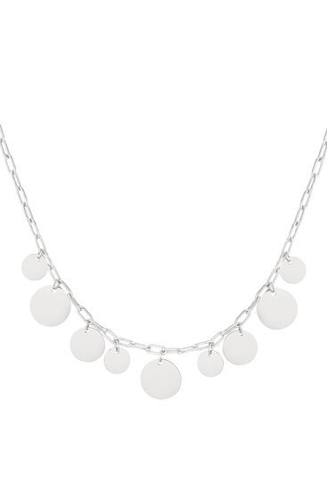Necklace Circles Silver