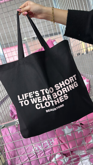 BeauStore Shopper Quote Black