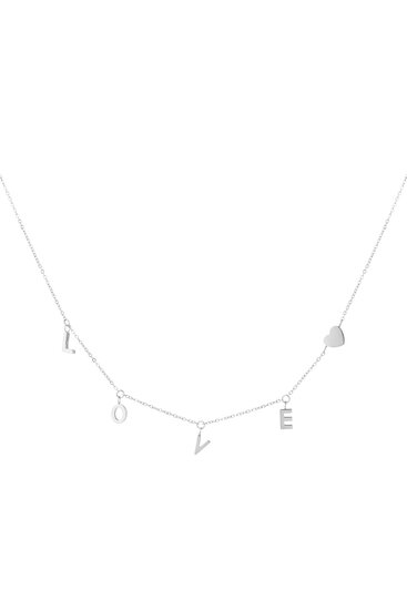 Necklace Love Silver