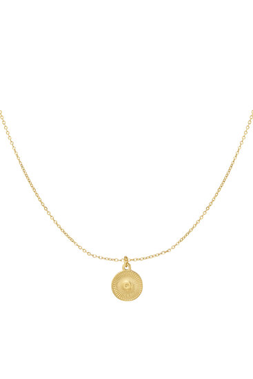 Necklace coin Gold