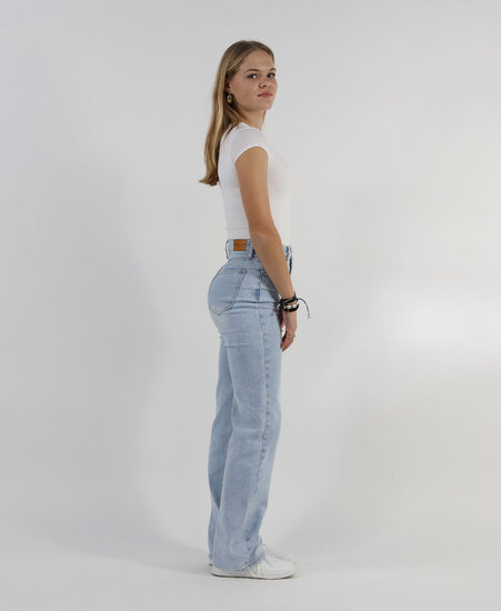 High Waist Wide Leg Jeans 2555 