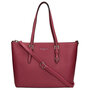 Flora en Co Saffiano Bag Bordeaux