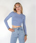 Leela Striped Top Blue