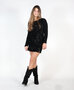 Blaire Sparkle Dress Black