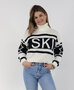 Ski Knit White/Navy